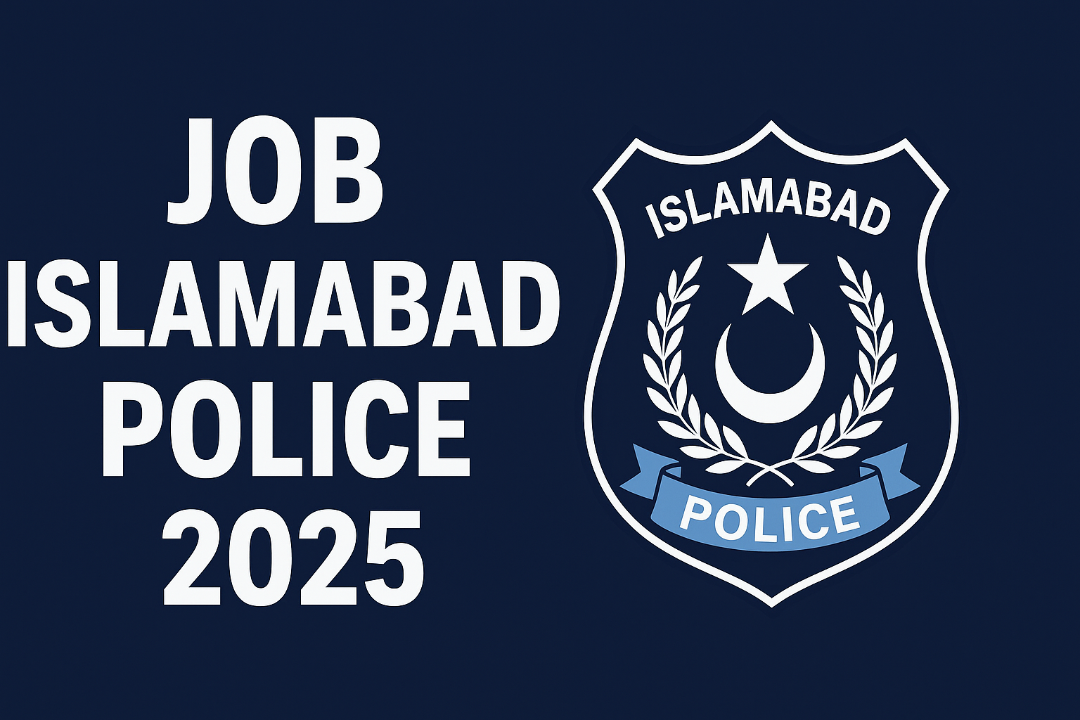 Job Islamabad Police